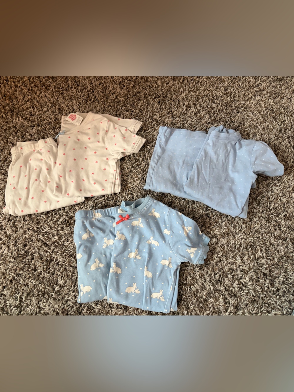 Girls Mini Boden Pajama Short Bundle